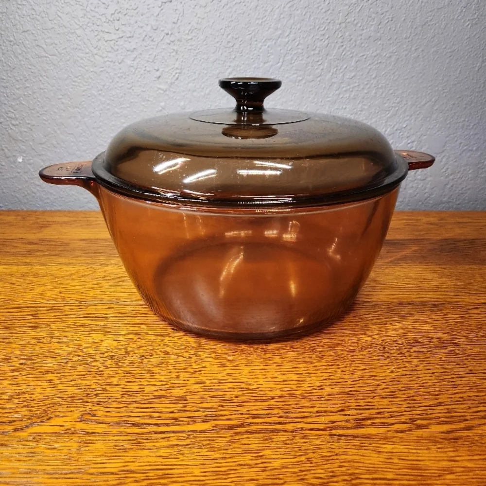 Corning visions 4.5 L Amber dutch oven